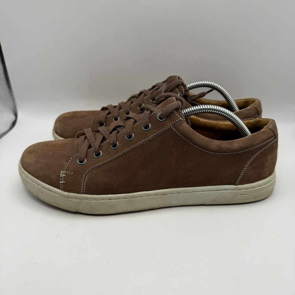 Peter Millar Sneakers Mens 10M Dark Brown Suede Leather Lace Up Casual Preppy